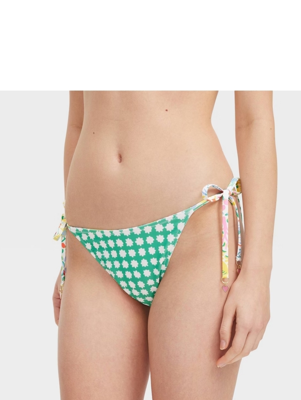 NWT Roller Rabbit x Target Collab Reversible Side-Tie Bikini Bottom - Picture 3 of 6